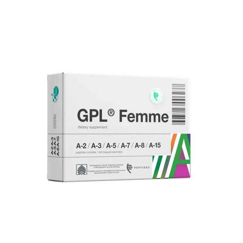 GPL® Femme — комплексный геропротектор для женщин (30 капсул)