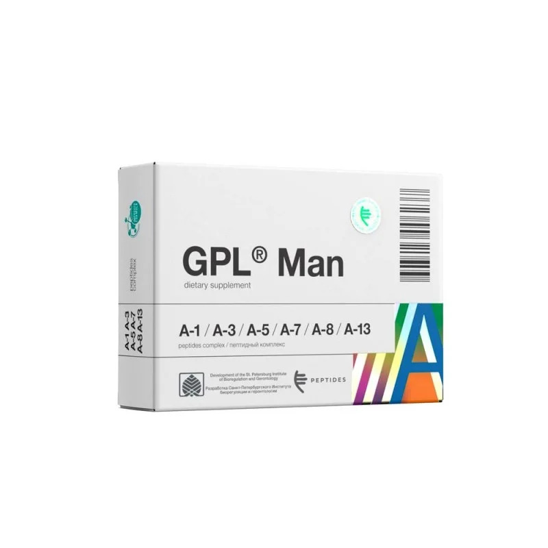 GPL® Man — комплексный геропротектор для мужчин (30 капсул)